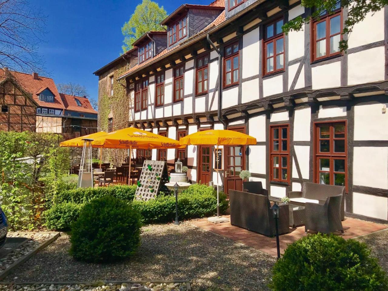 Halberstaedter Hof Halberstadt Exterior foto