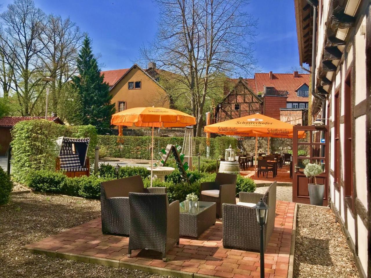 Halberstaedter Hof Halberstadt Exterior foto
